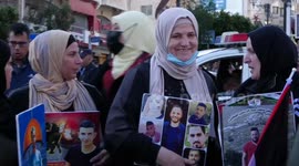 Palestinians protest demanding to hand over the bodies of Palestinians detained by the Israeli army, in the West Bank city of Ramallah