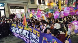 International Day For The Elimination Of Violence Against Women In Istanbul