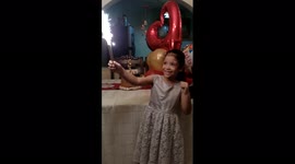 ESTE ES EL CUMPLEAÑO DE MI HIJA SCARLETT SUS 6 AÑOS CELEBRADO EN FAMILIA