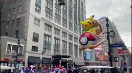 Macy’s NYC Thanksgiving Day Parade returns with Pikachu and Baby Yoda