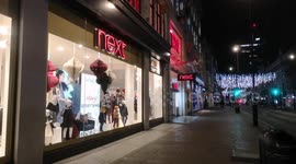 Slow start to Black Friday as London’s Oxford Street is deserted
