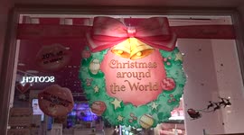 Christmas Around the World with Too Faced makeover store Carnaby Street
