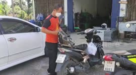 Deadly spitting cobra sneaks into man’s bathroom in Thailand