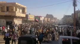 Sudan anti-coup protest held in Atbara despite power-sharing deal
