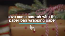 You Can Make This Stylish Wrapping Paper on the Stupid Cheap