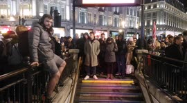 Frustration, closed stations and long queues for London's Black Friday tube strike