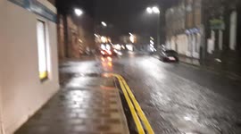 90 mph gusts blast through Montrose as Storm Arwen hits eastern Scotland