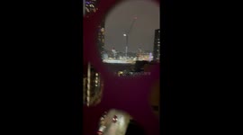 Listen as skyscraper 'hums' across Manchester as Storm Arwen gathers strength