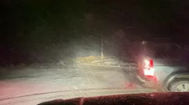 Storm Arwen: First snow of the year falls across Devon