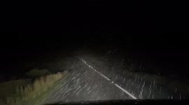 First snow of the year for Dartmoor with blizzard conditions whilst Storm Arwen takes control of the weather in the UK for many parts.