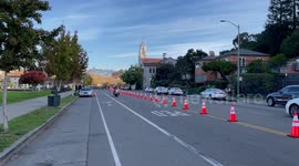 Turkey Trot Race In Oakland, California