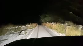Compilation of first scenes of snow this season for Dartmoor with blizzard conditions whilst Storm Arwen takes control of the weather in the UK for many parts.