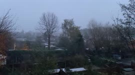Watch as Storm Arwen brings heavy snow and strong winds to the West Midlands