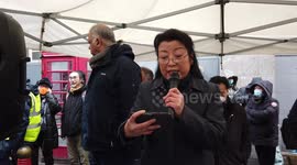 Dr Ping Hua speaks against UK/US the whole of Western media propaganda and new cold war war rally part 1