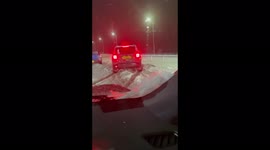 UK: Motorways Closed As Storm Arwen With Heavy Snow Causes Travel Chaos 2