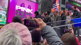 US: Broadway Community Pays Tribute To Stephen Sondheim In Times Square