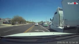 'Caught on Dashcam: High-speed T-Bone crash results in a FRIGHTENING EXPLOSION '