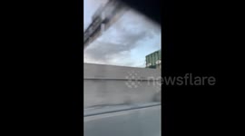 Chile: Massive Fire Guts Paint Factory In Quilicura, Santiago