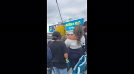 US: Jacksonville Jaguars’ Mascot Gets Stuck After Attempting Bungee Jump