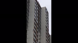 Turkey: Powerful Storm Winds Destroy Buildings In Istanbul 3