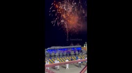 Grand firework display as Barbados parts ways with Queen and becomes republic