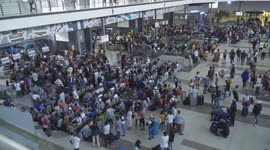 Travellers stuck in Johannesburg South Africa after new strain identified, travel bans and the new covid-19 strains