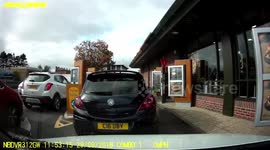 Corsa driver  scrapes  Other motorists car in  bizarre Manoeuvre
