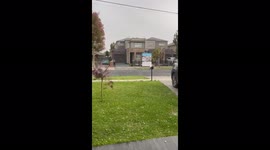 Australia: Severe Storm Pelts Greater Melbourne With Hail