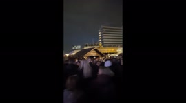 The power on the Christmas market was off