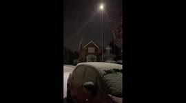 Snow falls on Yorkshire just days after Storm Arwen blanketed the area