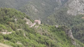Private enduro motorcycle circuit, in the middle of the mountains and nature.