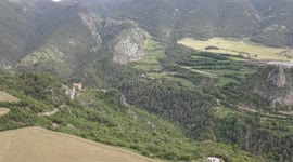 Private enduro motorcycle circuit, in the middle of the mountains and nature.
