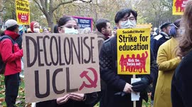 HE Strike March and Rally, London, UK