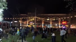 Mass panic among crowd at vigil for school shooting victims in Oxford, Michigan