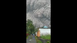 NEWS UPTODATE, SEMERU MOUNTAIN ERUPTION EAST JAVA, INDONESIA