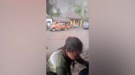Mount Semeru volcano eruption in Indonesia covers locals in ash