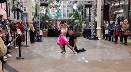Strictly Come Dancing stars Ola & James Jordan put on show in  Leeds