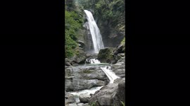Georgia Lagodekhi beautiful waterfall
