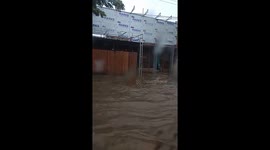 Torrential Rain Causes Inundation In The Indonesia City Of Makassar