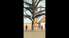'Squid Game doll shows off dance moves | Things you weren't supposed to see'