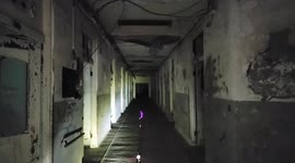 Ghost hunter explores abandoned hospital once used to treat tuberculosis patients – which has a BODY CHUTE where corpses were disposed Part 2