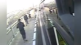Bus driver saves woman attempting to jump off bridge in China