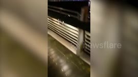 Storm Barra causes flooding in Cork, Ireland
