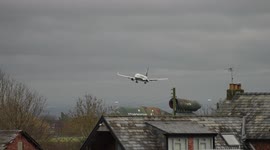 Ryanair Plane Performs A Go Around After Battling Storm Barra