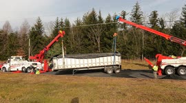 Commercial Vehicle Rollover Coal Truck, Coal Township, Pennsylvania