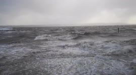 UK: Storm Barra Brings High Waves To Coastal Area Of Northern Ireland 2