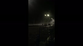 Storm Barra batters Wales, United Kingdom