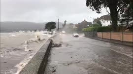 UK: Storm Barra Brings High Waves To Coastal Area Of Northern Ireland 3