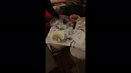 Odeon Outdoor dining tent collapse
