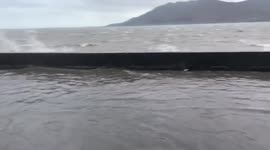 UK: Storm Barra Brings High Waves To Coastal Area Of Northern Ireland 4